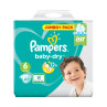 Opblazen Ongrijpbaar monster Buy Pampers Baby Dry Size 6 Nappies 62 pack | Chemist Direct