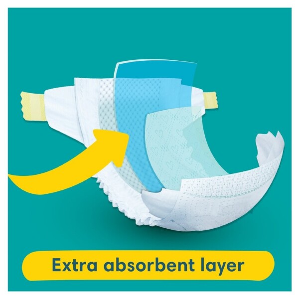Pampers Baby Dry Taped Size 3 Jumbo Pack 98 Pack | Pharmacy2U