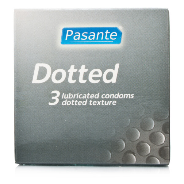Pasante Dotted Condoms 3 Pack