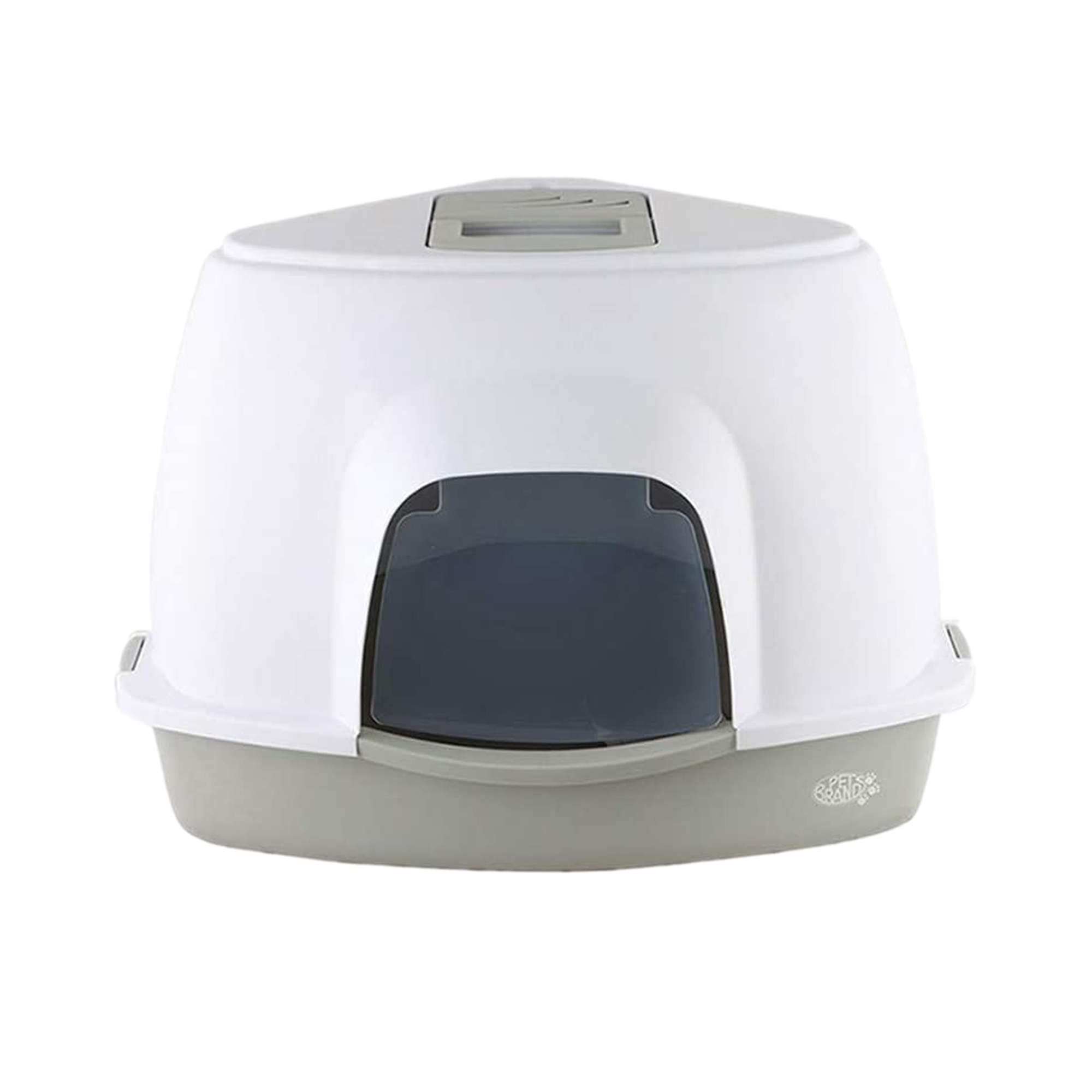 Petsentials Corner Cat Litter Tray With Hood