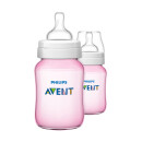 Philips Avent Bottle Classic+ Pink Twin Pack