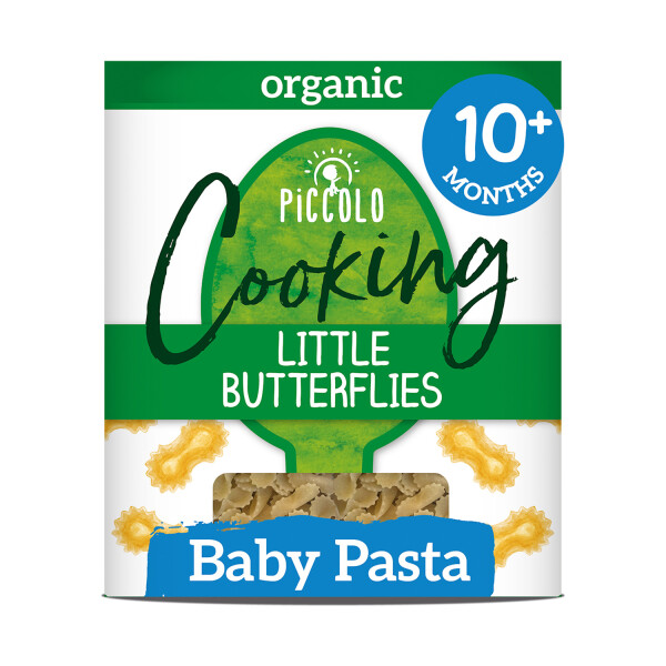 Piccolo Organic Baby Pasta Butterflies 10m+