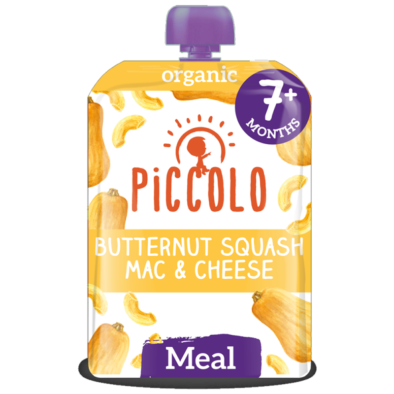 Piccolo Organic Butternut Squash Mac & Cheese 7m+