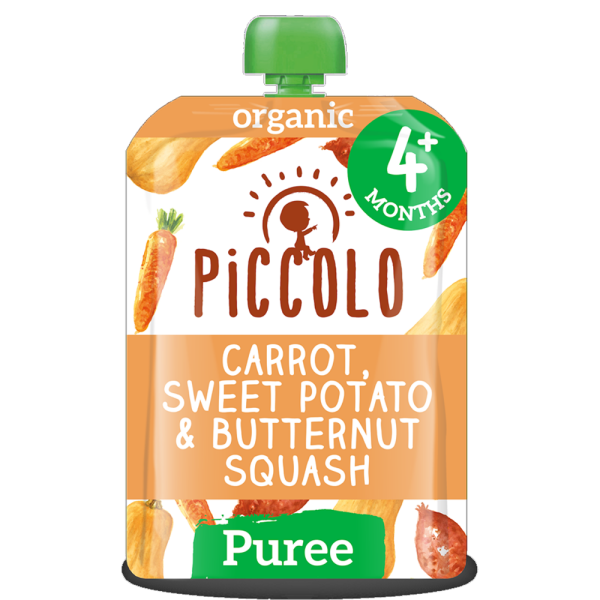 Piccolo Organic Carrot, Sweet Potato & Butternut Squash 4m+
