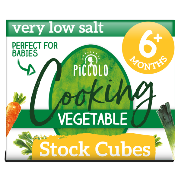 Piccolo Organic Cooking Stock Cube Vegetable 6m+
