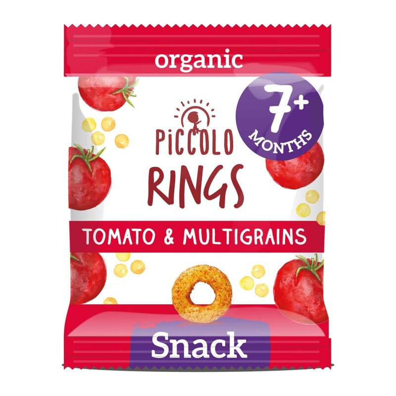 Piccolo Organic Tomato Multigrain Ring Puffs EXPIRY 01/06/23