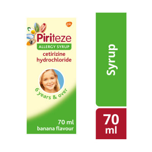Piriteze Once A Day Allergy Syrup