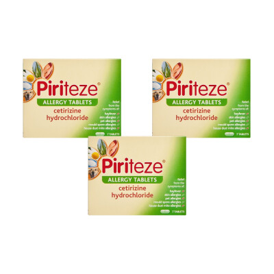 Piriteze One A Day Tablets- Triple Pack