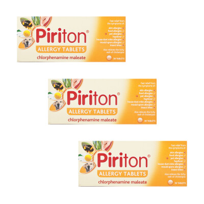 Piriton Allergy Tablets- Triple Pack