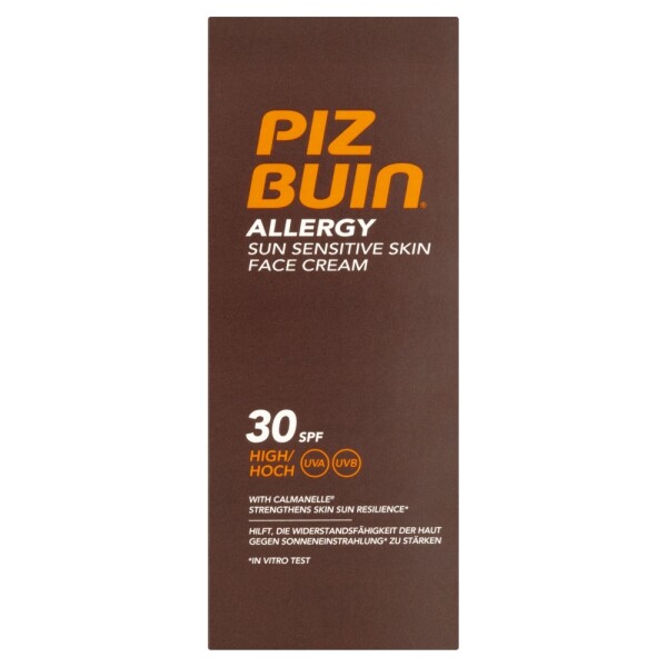 Piz Buin Allergy Sun Sensitive Skin Face Cream SPF30