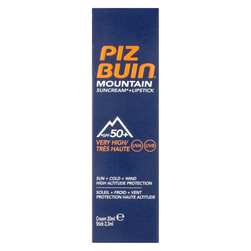 Piz Buin SPF50+ Mountain Range Lipstick & Suncream