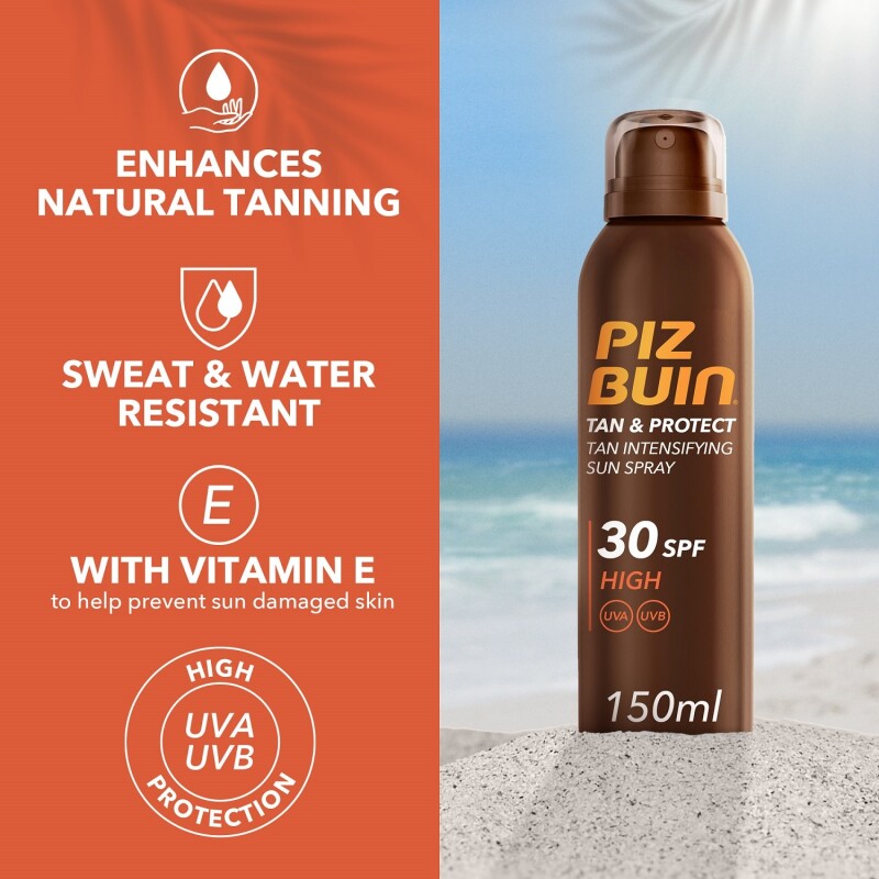 Piz Buin Tan & Protect Spray SPF30