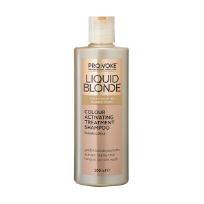 PRO:VOKE Liquid Blonde Colour Activating Treatment Shampoo 200ml