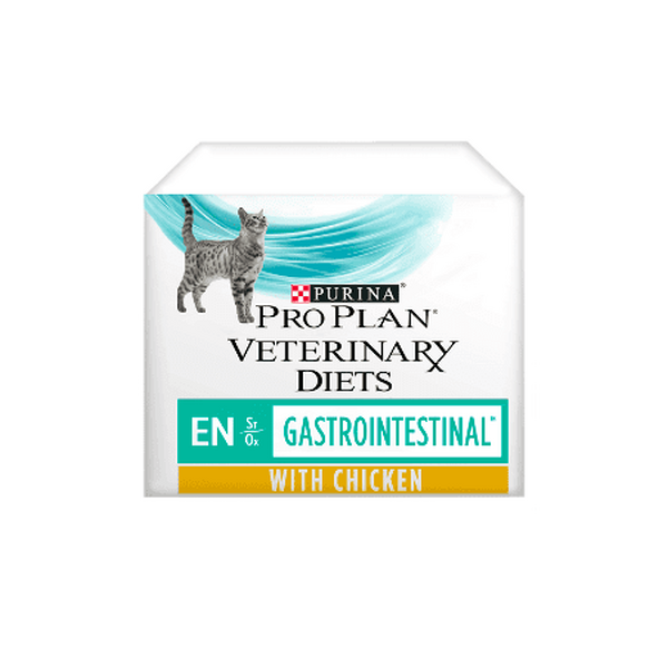 Purina Pro Plan Veterinary Diets EN Gastrointestinal Wet Cat Food 4x10x85g