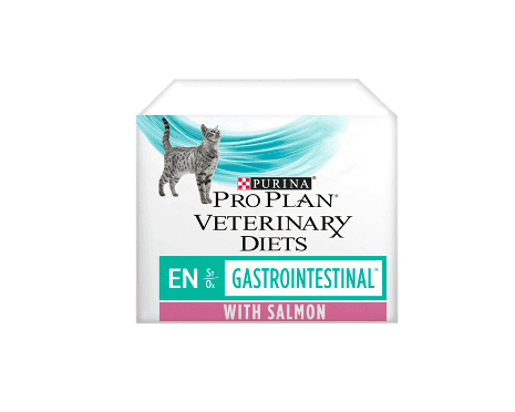 Purina Pro Plan Veterinary Diets EN Gastrointestinal with Salmon Wet Cat Food Po 