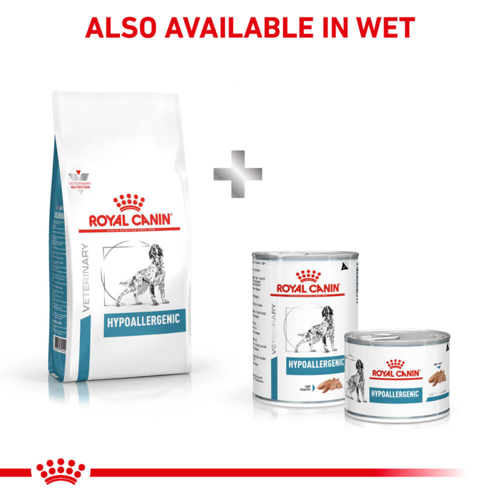 ROYAL CANIN VETERINARY HEALTH NUTRITION Hypoallergenic Dry Pet Food for Dog 14kg