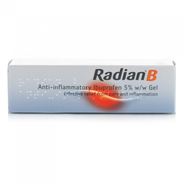 Radian B Ibuprofen 5% Gel