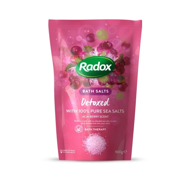Radox Bath Salts Detoxed Acai Berry