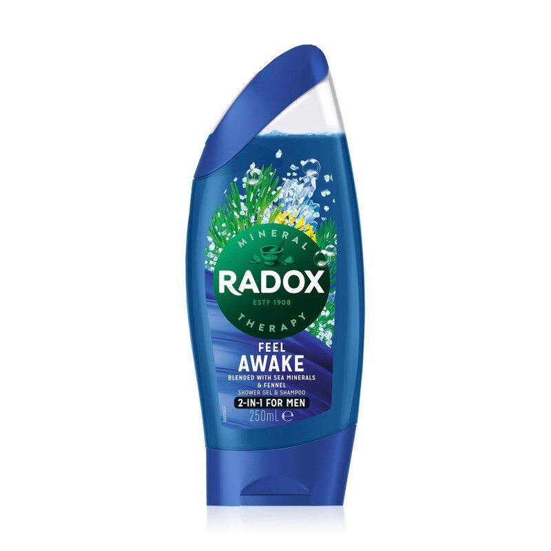 Radox Men 2in1 Shower Gel & Shampoo Feel Awake