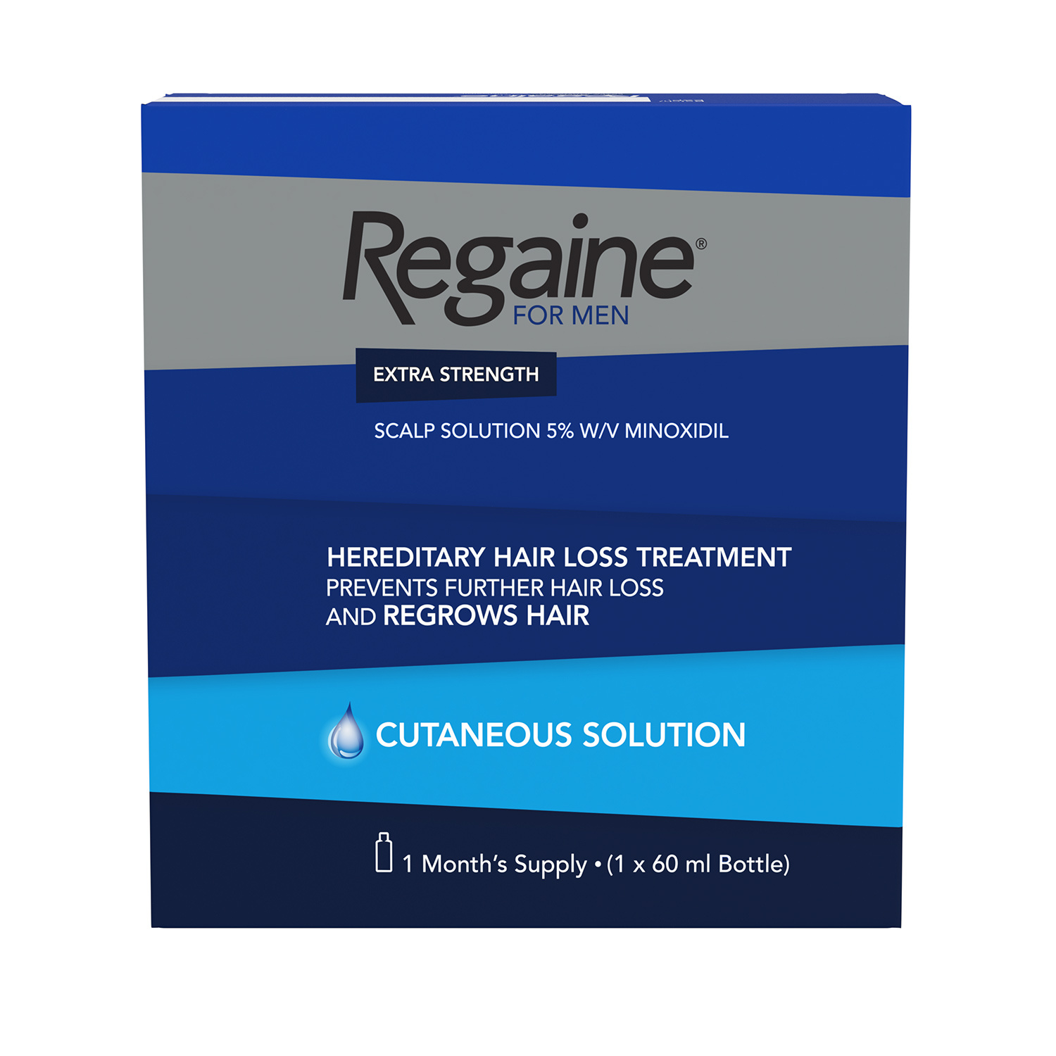 Regaine for Men Extra Strength 5% Cutaneous Solution