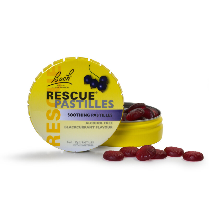 Rescue Remedy Blackcurrant Pastille Soothing Flower Essences