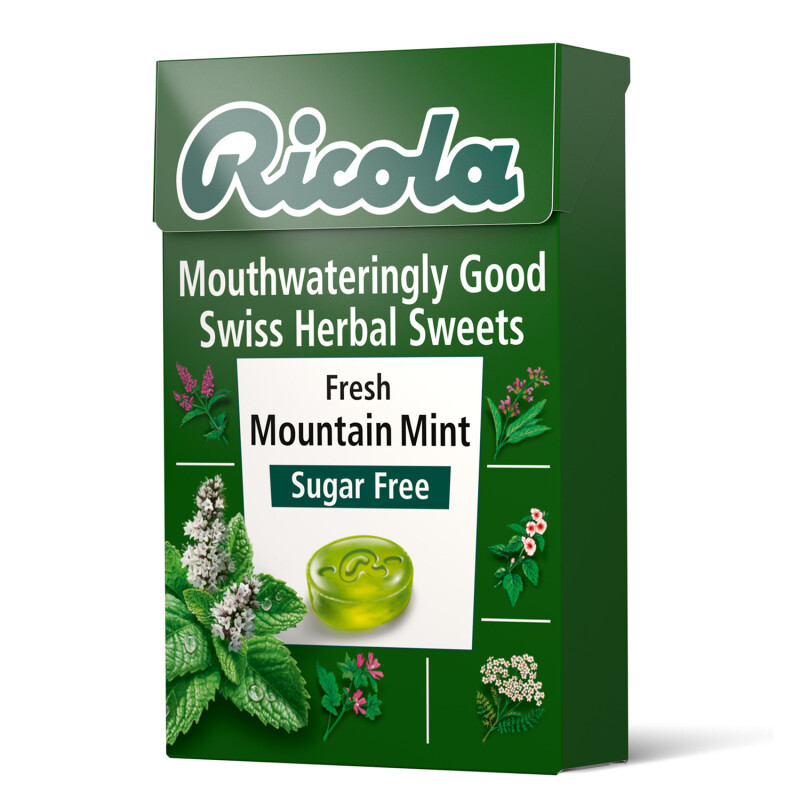 Ricola Fresh Mountain Mint Sugar Free Herbal Sweets