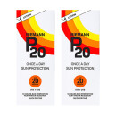 Riemann P20 Once A Day Sun Filter Lotion SPF20 - Twin Pack