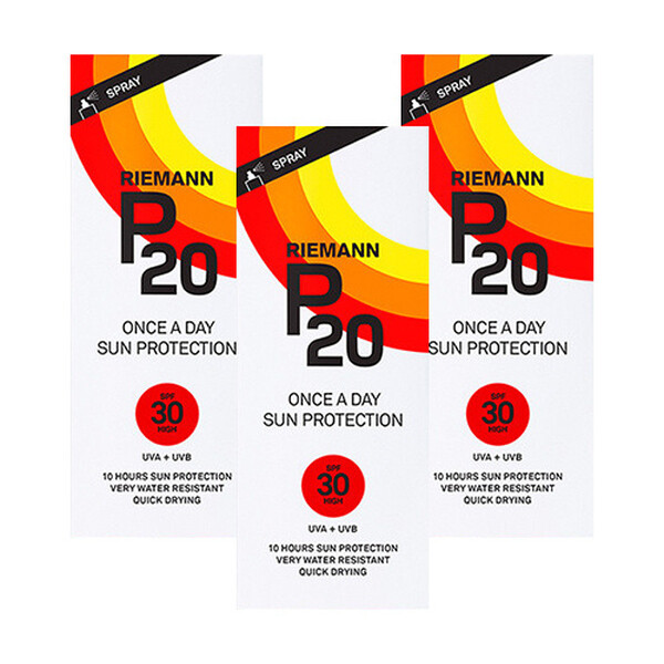 Riemann P20 Once A Day Sun Filter SPF30 - Triple Pack