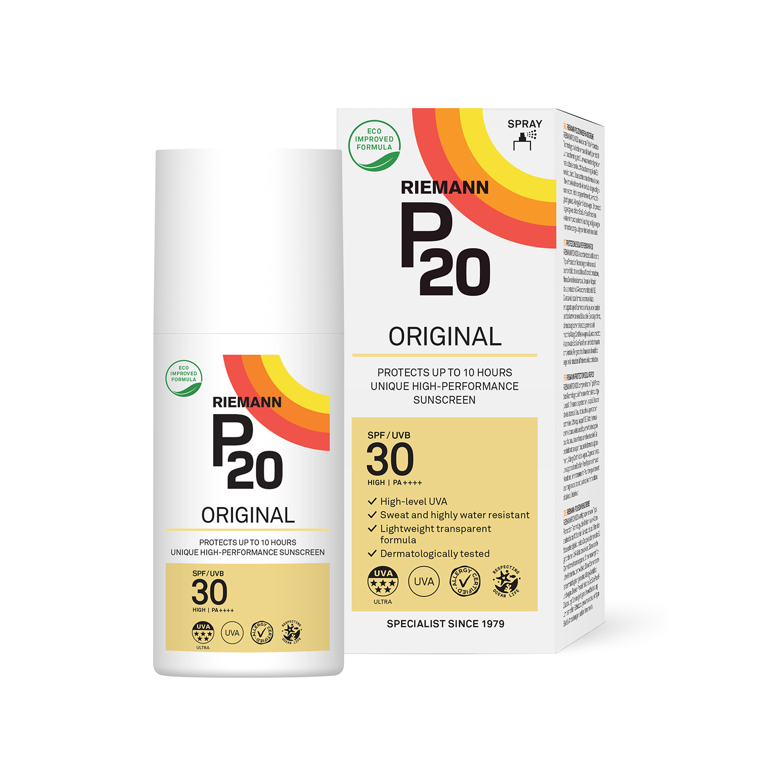 Riemann P20 Original SPF30 Spray