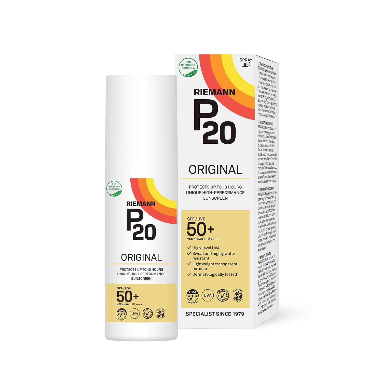 Riemann P20 Original SPF50 Spray