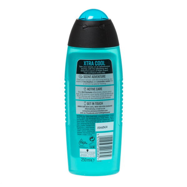 Right Guard Xtreme Xtra Cool Shower Gel