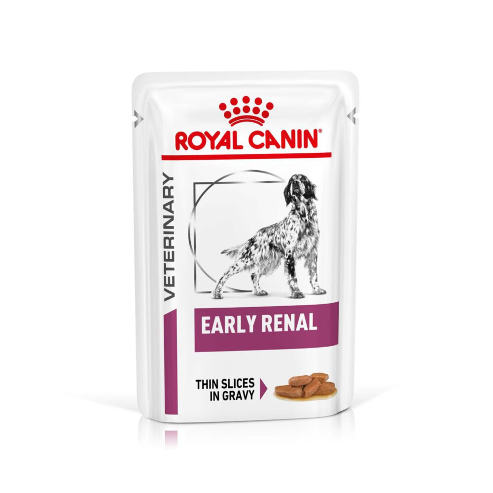 Royal Canin Early Renal Adult Wet Dog Food Thin Slices In Gravy 48x100g