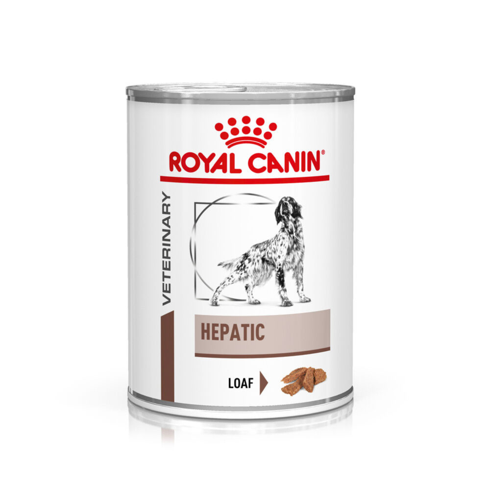 Royal Canin Hepatic Adult Wet Dog Food In Loaf 12x420g