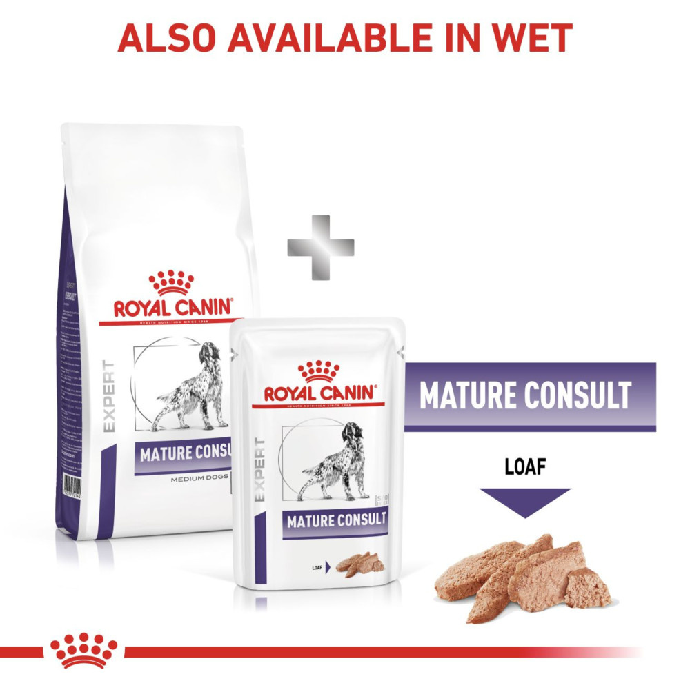 Royal Canin Mature Consult Senior Dry Dog Food 10kg