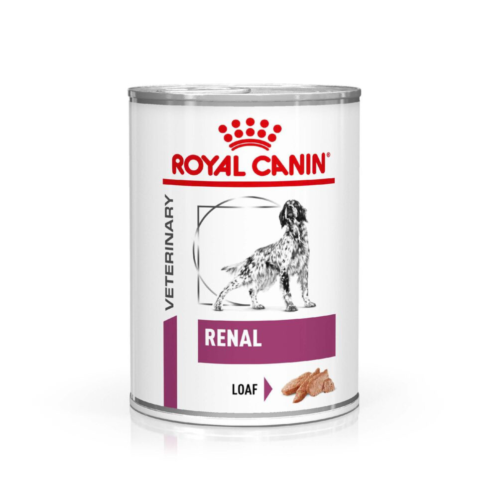 Royal Canin Renal Adult Wet Dog Food In Loaf 12x410g