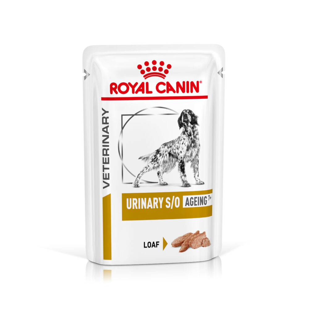 Royal Canin Urinary S/O Ageing 7+ Senior Wet Dog Food In Loaf 48x85g