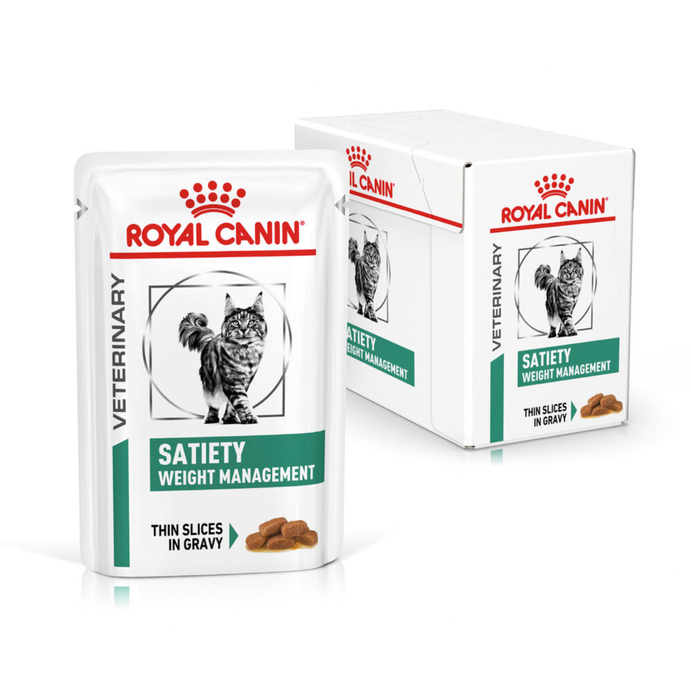 Royal Canin Weight Management Adult Wet Cat Food In Gravy 48x85g
