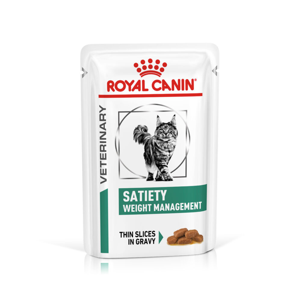 Royal Canin Weight Management Adult Wet Cat Food In Gravy 48x85g
