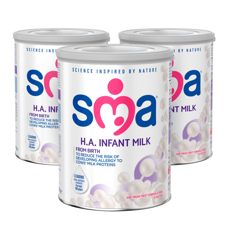 SMA HA Infant Milk Triple Pack