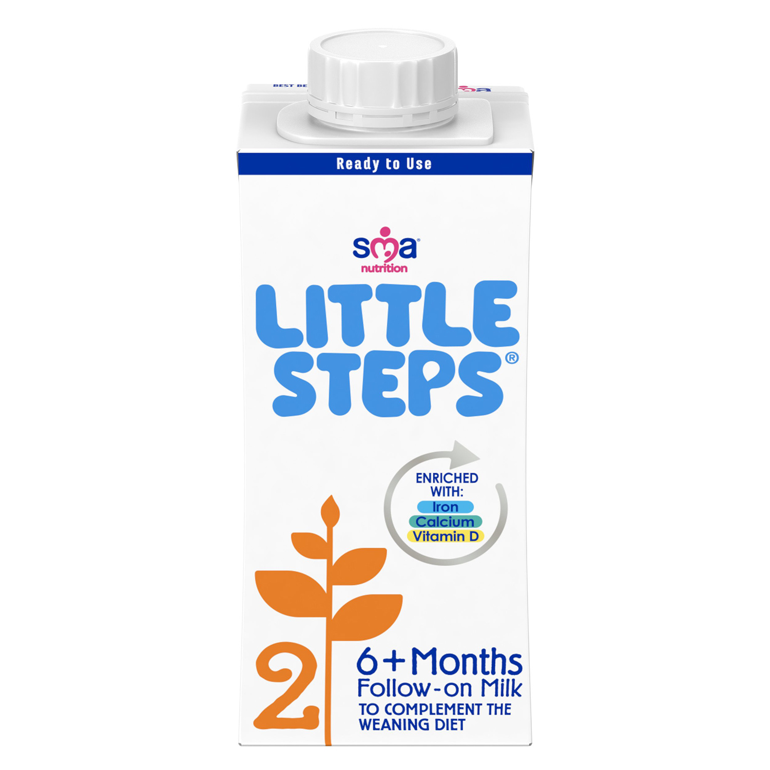 SMA Little Steps Follow On Baby Milk Liquid 6-12 Months