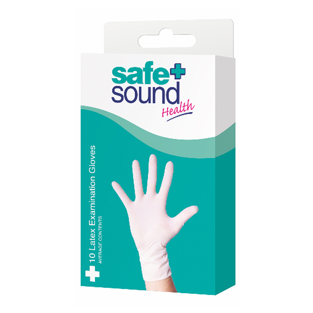 Safe & Sound 10 Latex Examination Gloves Review