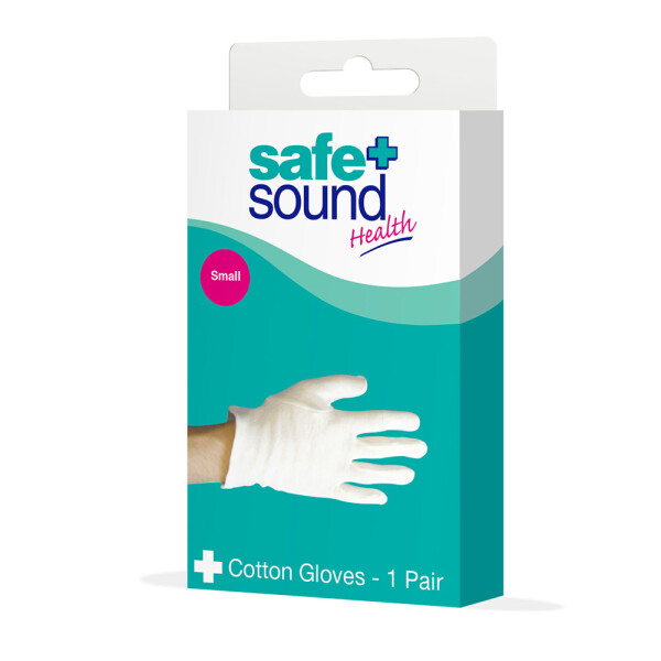 Safe & Sound Small Cotton Gloves