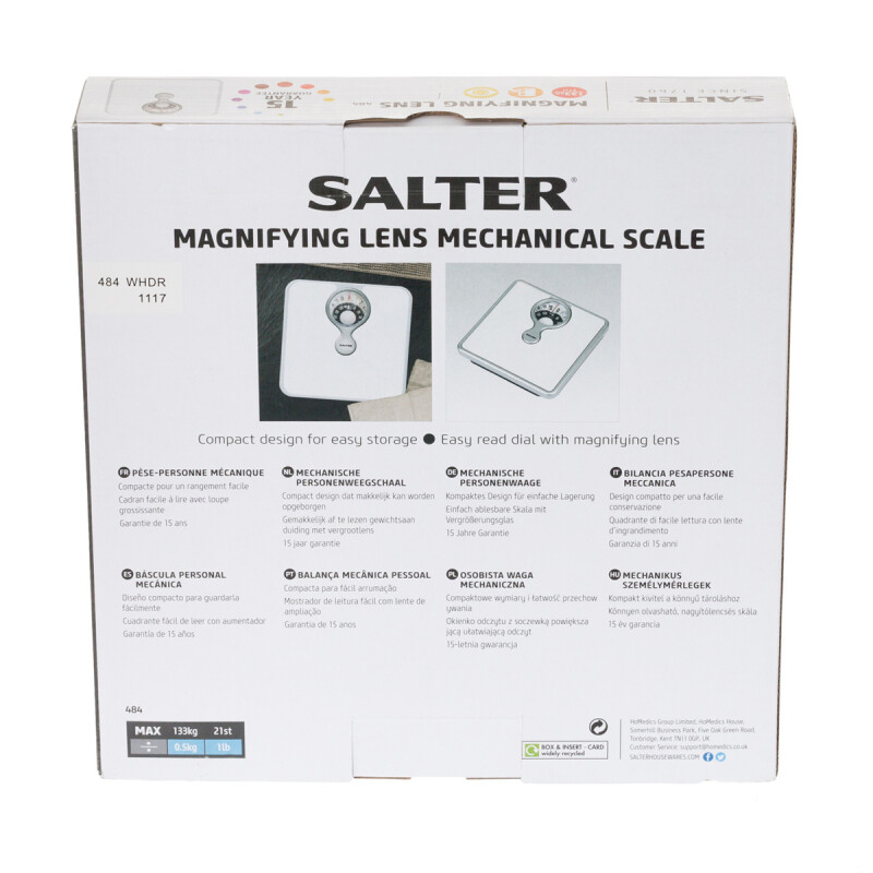 Salter Mechanical Scale - White