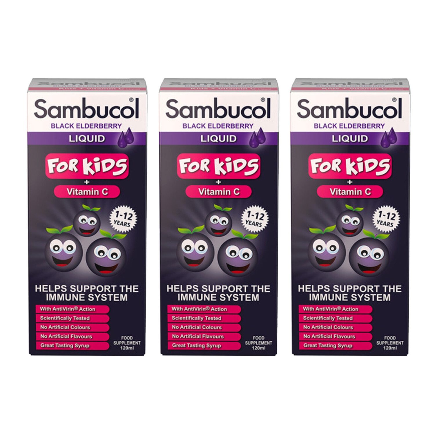 sambucol black elderberry extract for kids