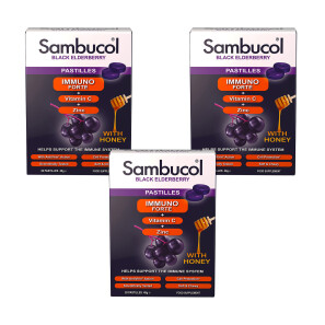 Sambucol Immuno Forte Pastilles- Triple Pack 