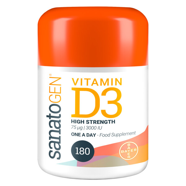Buy Sanatogen Vitamin D3 High Strength 180 Tablets | Chemist Direct