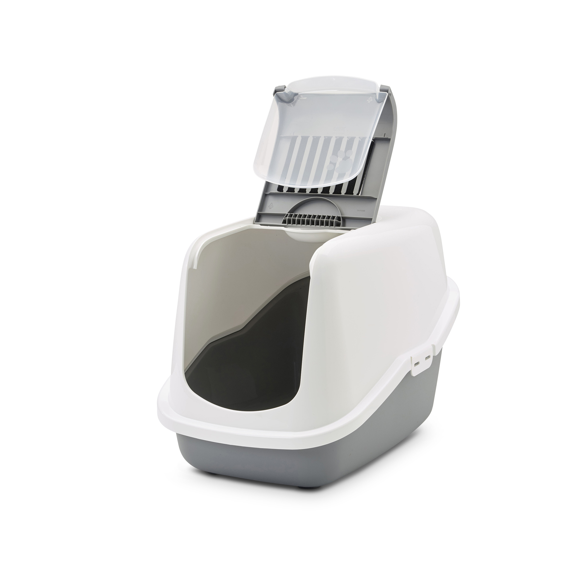 Savic Nestor Cat Toilet Home White/Grey 56x39x38.5
