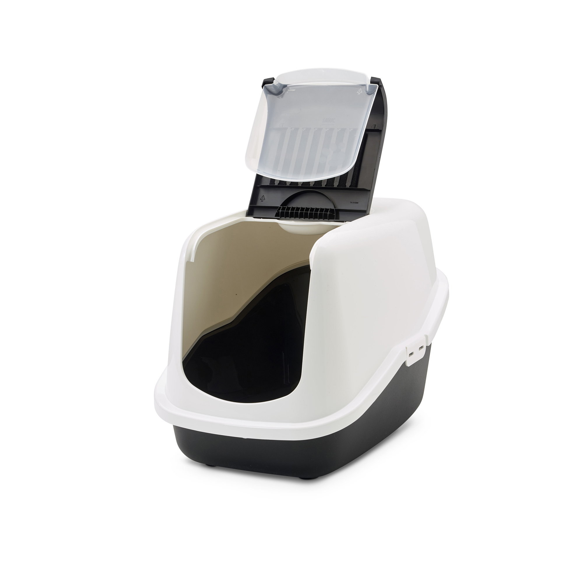 Savic Nestor Cat Toilet Home Wht/Bk 56x39x38.5
