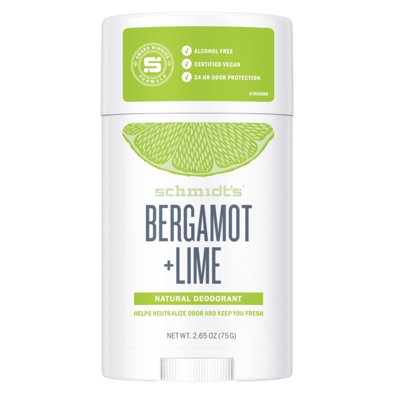 Schmidts Natural Sensitive Deodorant Stick Bergamot and Lime