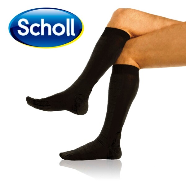 Scholl Cotton Feel Flight Socks Size 9.5-12 1 Pair | Chemist Direct